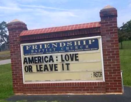 America: Love or Leave It